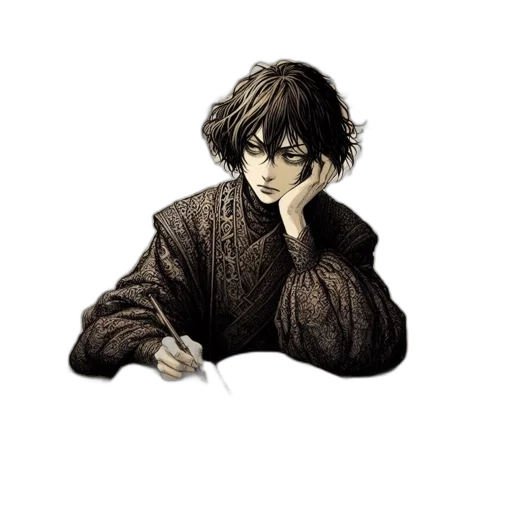 jacket, staff, face, umbrella transparent PNG cut-out