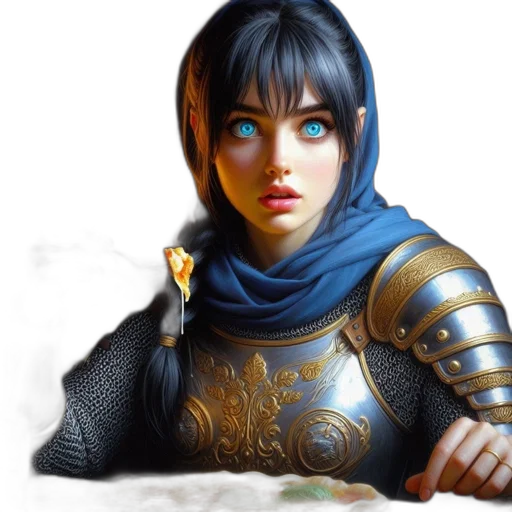sword, face, fantasy art, concept art transparent PNG cut-out