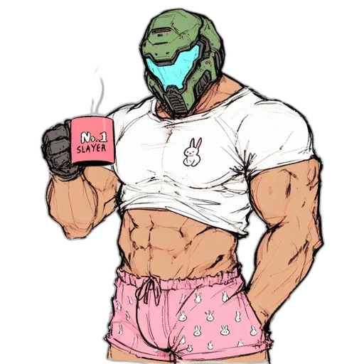 robot, vaporwave, concept art, cyberpunk transparent PNG cut-out
