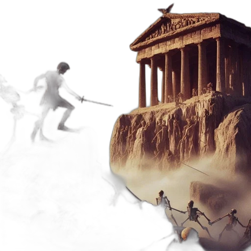 concept art, fantasy art, scene, war transparent PNG cut-out