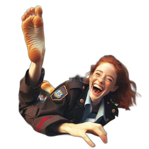 shoes, staff, jacket, face transparent PNG cut-out