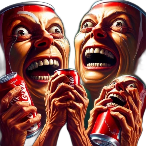 face, mask, bottle, concept art transparent PNG cut-out