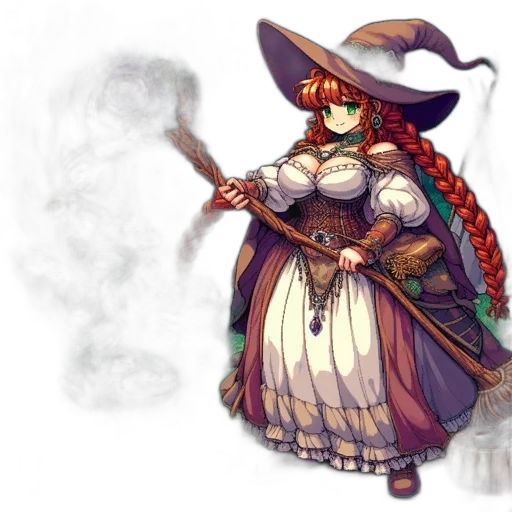 staff, dress, fantasy art, concept art transparent PNG cut-out