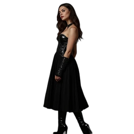 dress, staff, sword, concept art transparent PNG cut-out