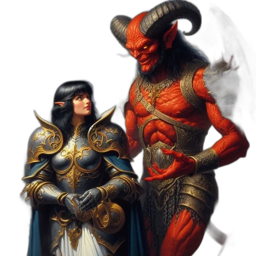 fantasy art, concept art, comic book art, pixel art transparent PNG cut-out
