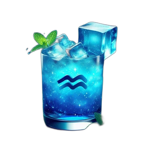 bottle, crown, vaporwave, fantasy art transparent PNG cut-out