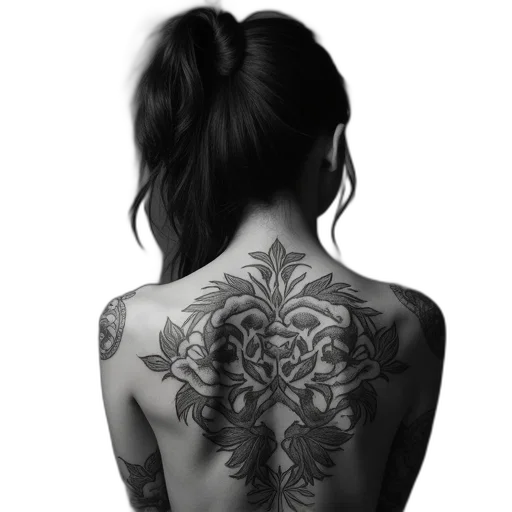 jewelry, dress, flower, photorealistic transparent PNG cut-out