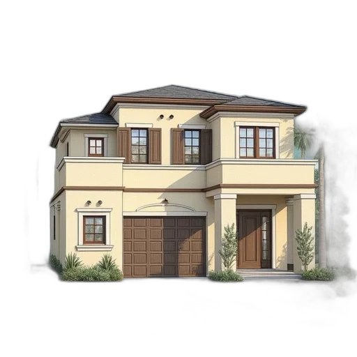 building, 3d render, photorealistic, concept art transparent PNG cut-out