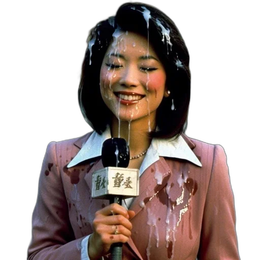 jacket, staff, face, robot transparent PNG cut-out