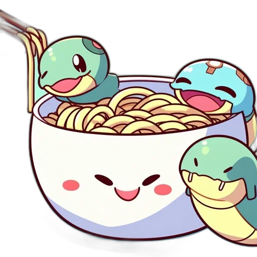 food, pixel art, vaporwave, concept art transparent PNG cut-out