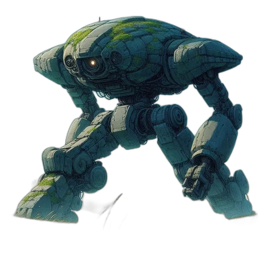 robot, weapon, creature, concept art transparent PNG cut-out