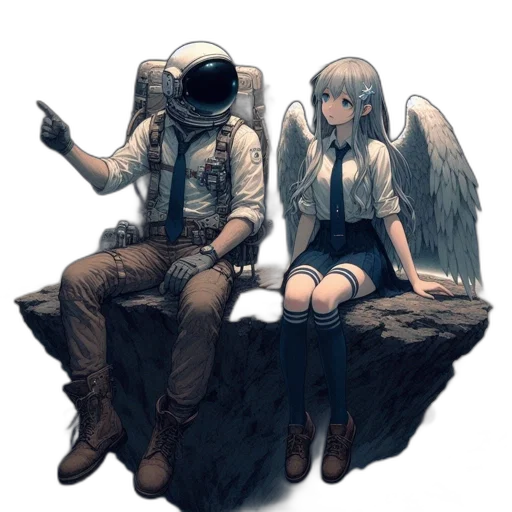 robot, jacket, furniture, creature transparent PNG cut-out