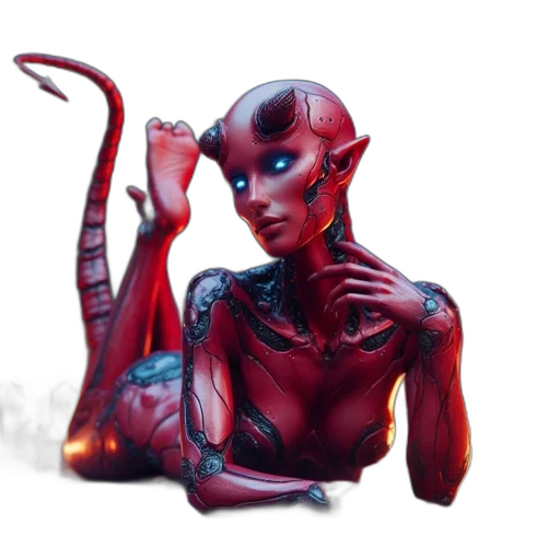 creature, mask, dragon, robot transparent PNG cut-out