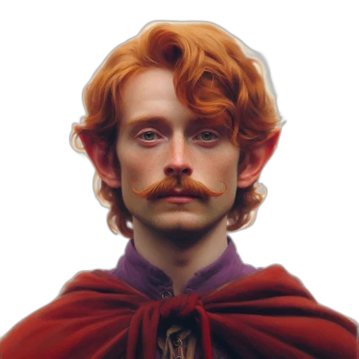 face, staff, crown, hair transparent PNG cut-out