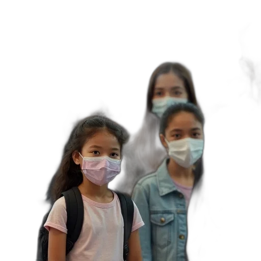 mask, vaporwave, 3d render, photorealistic transparent PNG cut-out