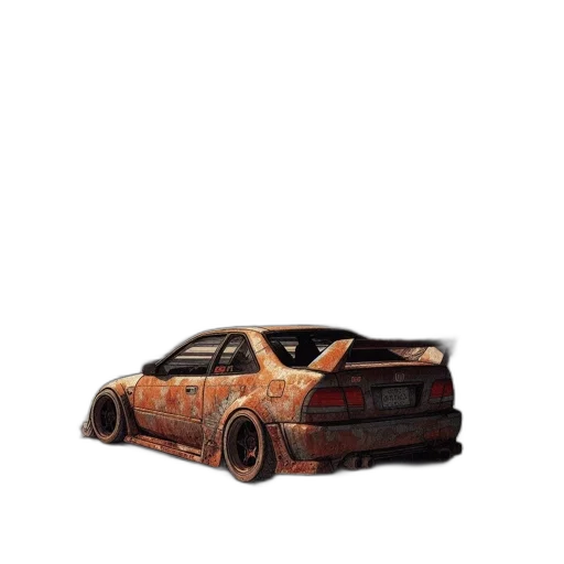 car, weapon, bottle, robot transparent PNG cut-out