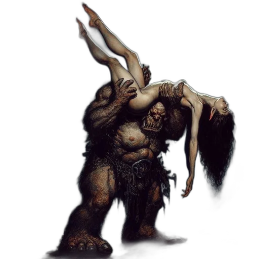 creature, animal, staff, dragon transparent PNG cut-out