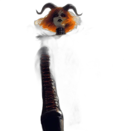 staff, animal, creature, hair transparent PNG cut-out