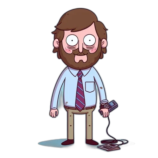staff, hair, cartoon, concept art transparent PNG cut-out