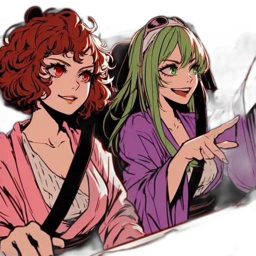staff, concept art, anime, comic book art transparent PNG cut-out