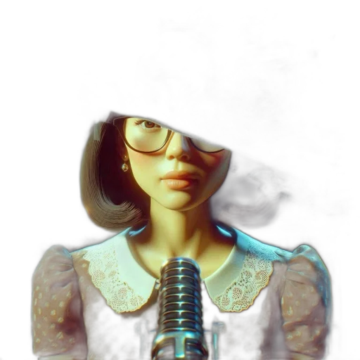robot, staff, face, dress transparent PNG cut-out