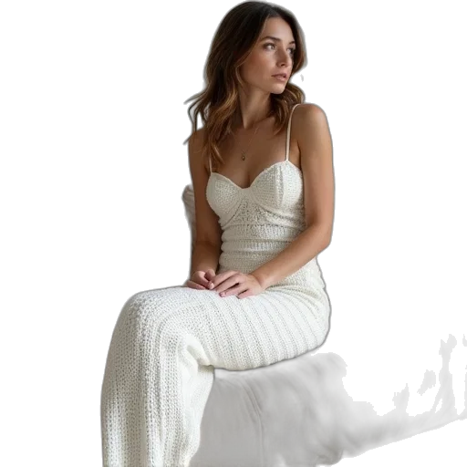 dress, furniture, photorealistic, 3d render transparent PNG cut-out