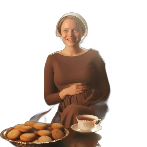 food, dress, hat, face transparent PNG cut-out