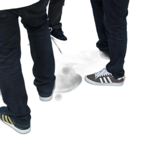shoes, jacket, staff, mask transparent PNG cut-out