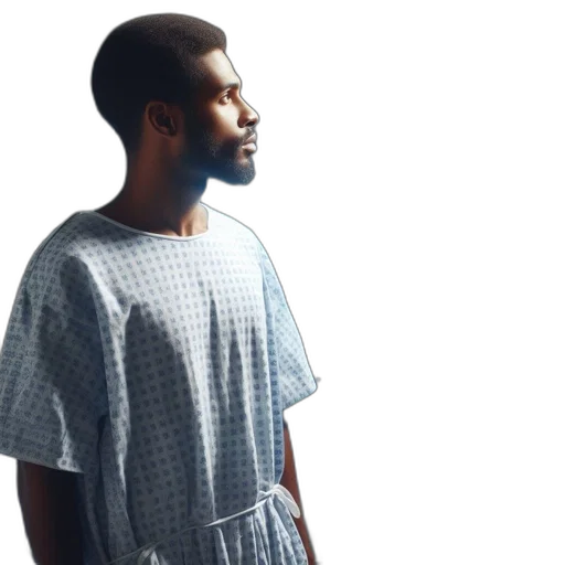 dress, man, hospital, gown transparent PNG cut-out