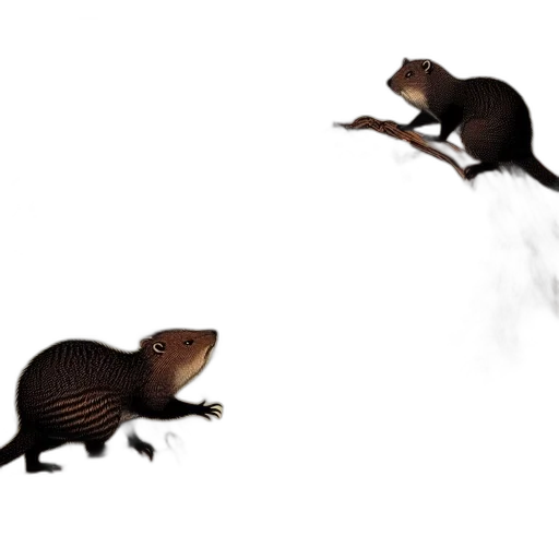 animal, creature, hair, concept art transparent PNG cut-out