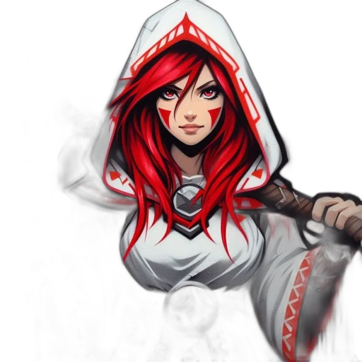 jacket, staff, fantasy art, concept art transparent PNG cut-out