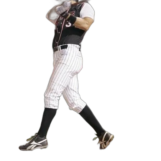 3d render, photorealistic, baseball, player transparent PNG cut-out