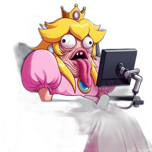 crown, staff, dress, concept art transparent PNG cut-out