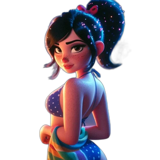 dress, staff, concept art, fantasy art transparent PNG cut-out
