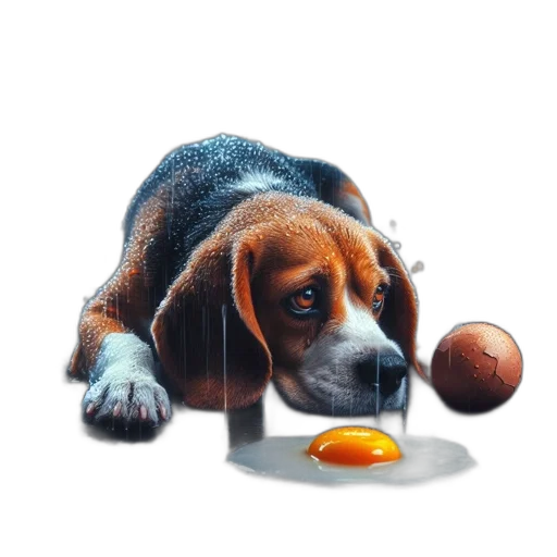 animal, food, photorealistic, pixel art transparent PNG cut-out