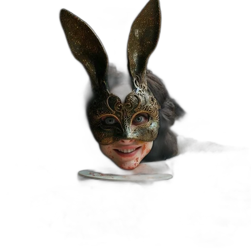 mask, animal, creature, hat transparent PNG cut-out