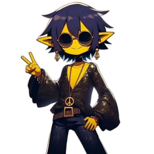 staff, jacket, mask, pixel art transparent PNG cut-out