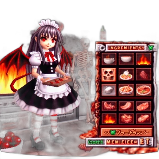 staff, food, weapon, pixel art transparent PNG cut-out