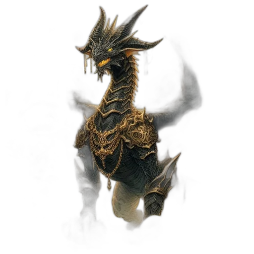 dragon, mask, creature, animal transparent PNG cut-out