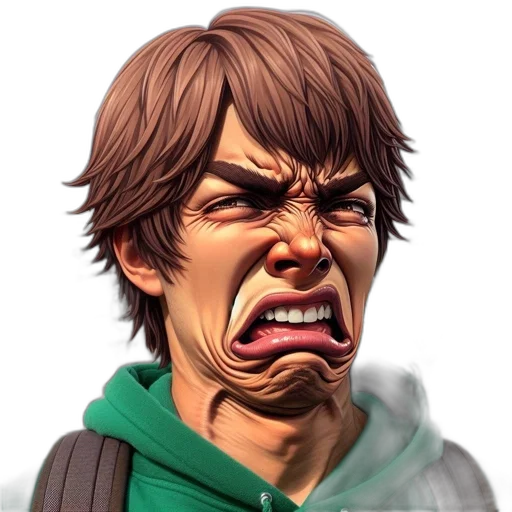 face, mask, staff, photorealistic transparent PNG cut-out