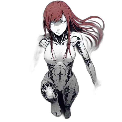 robot, weapon, creature, dress transparent PNG cut-out
