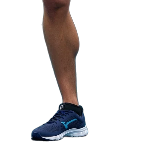 shoes, 3d render, blue, brooks transparent PNG cut-out