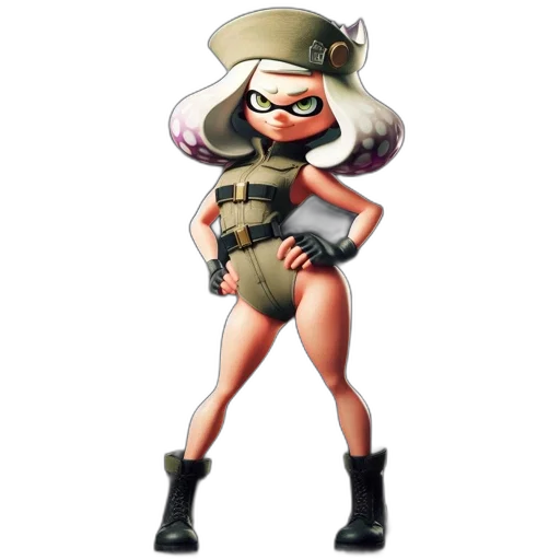 weapon, hat, dress, staff transparent PNG cut-out