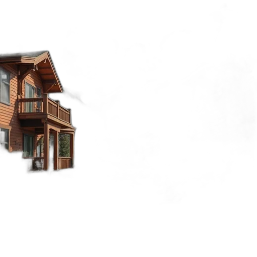building, furniture, 3d render, concept art transparent PNG cut-out