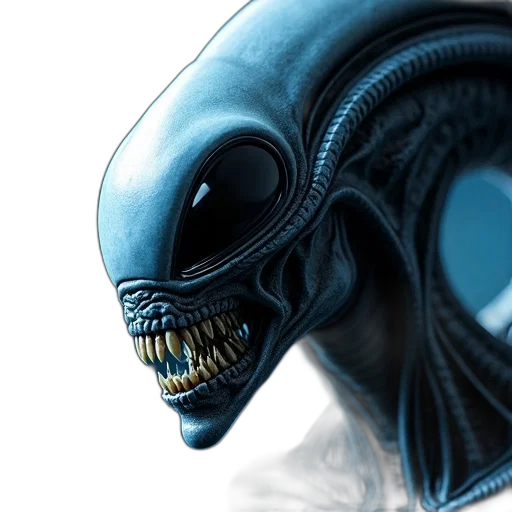 mask, creature, face, robot transparent PNG cut-out