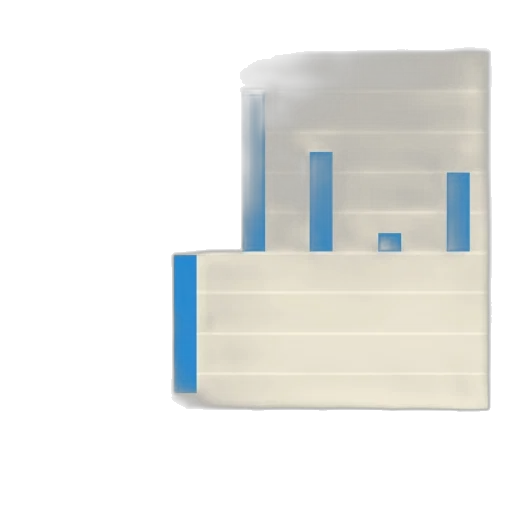 robot, 3d render, vaporwave, blue transparent PNG cut-out