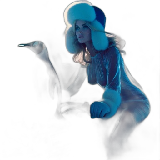 hat, dress, staff, mask transparent PNG cut-out