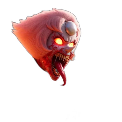 mask, creature, face, staff transparent PNG cut-out