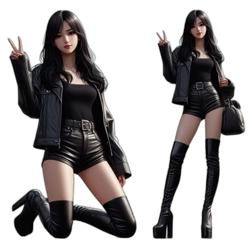 jacket, 3d render, concept art, photorealistic transparent PNG cut-out