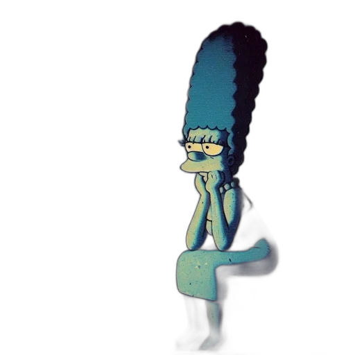 creature, staff, hat, hair transparent PNG cut-out